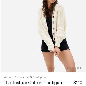 Texture Cotton Cardigan - Everlane